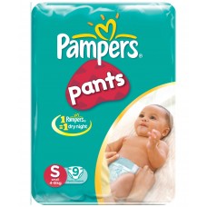 PAMPERS PANTS SMALL 4-8KG 16 PADS